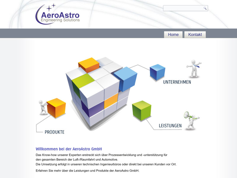 Webdesign AeroAstro GmbH