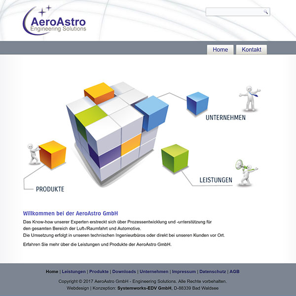 Webdesign AeroAstro GmbH