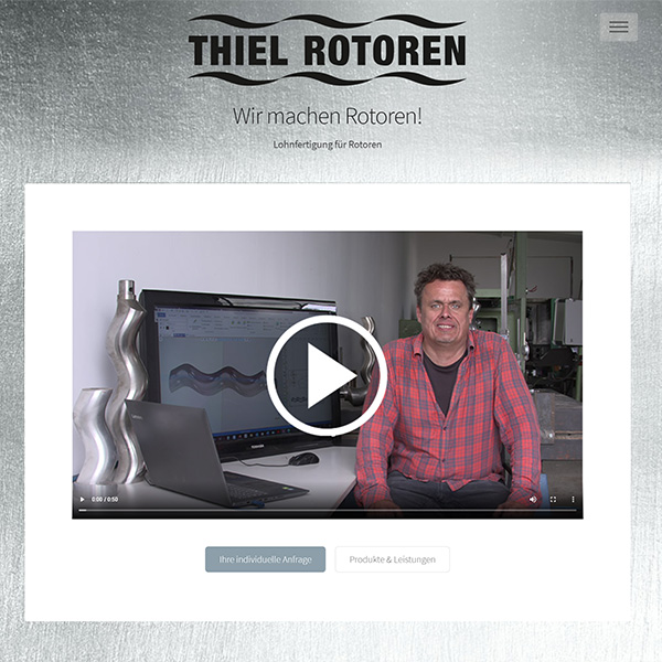 Webdesign Thiel Rotoren